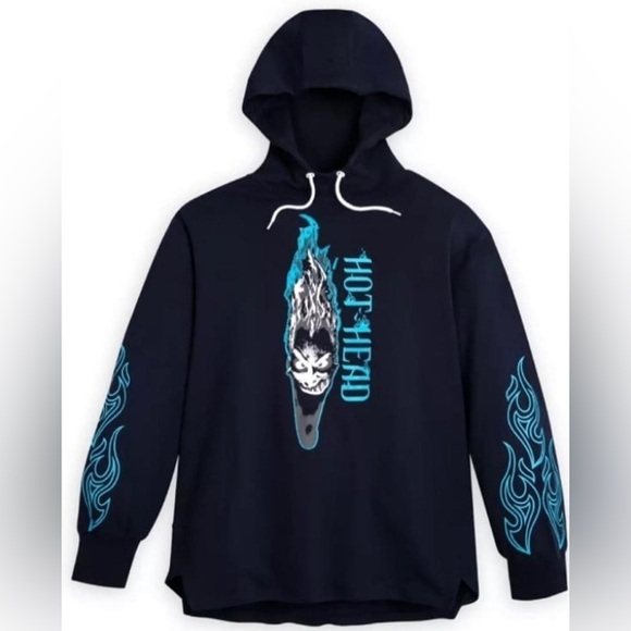 Disney Parks Disney Villains Hades Hoodie Sweatshirt Med NEW 2022 - Picture 1 of 13